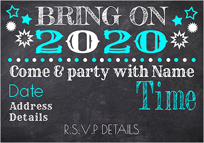 Bring on 2017 New Year Party Invitation - Advocate