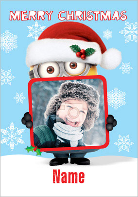 Despicable Me 2 Photo Christmas Card -  Minions