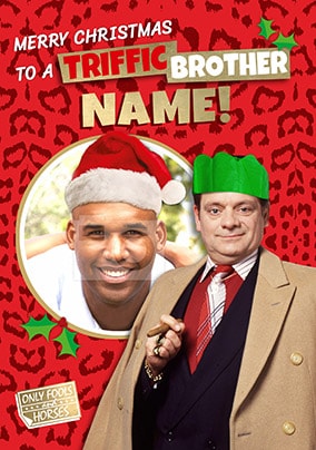 Merry Christmas Brother - Only Fools & Horses Photo Card