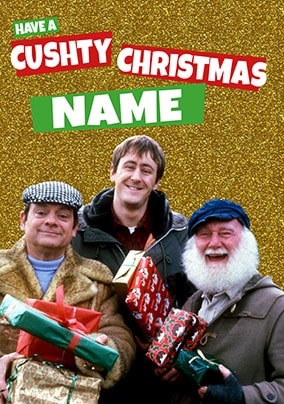 Cushty Christmas - Only Fools & Horses Personalised Card
