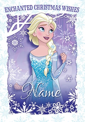 Elsa Christmas Card