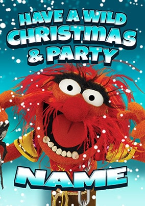 Animal Christmas Card