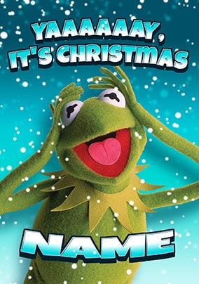 Kermit Christmas Card