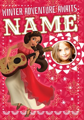 Elena of Avalor Christmas Card