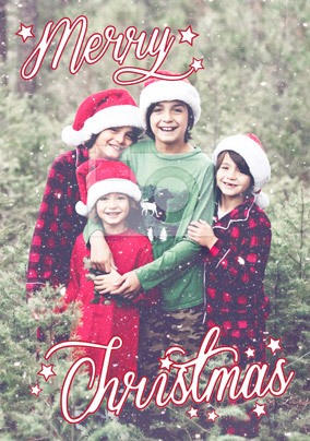 Christmas Card Photo Upload - Essentials Full Photo Upload