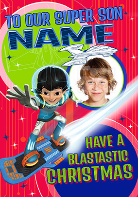Miles from Tomorrowland Son Christmas Card