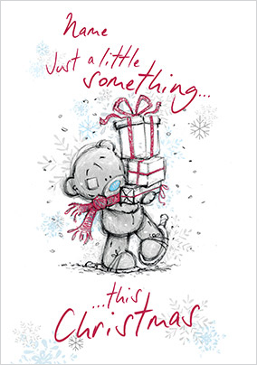 Something for You Christmas Card - Me to You Sketchbook