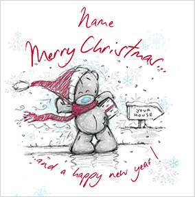 Classic Tatty Teddy Christmas Card - Me to You Sketchbook