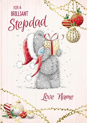 Me to You Brilliant Stepdad Christmas Card