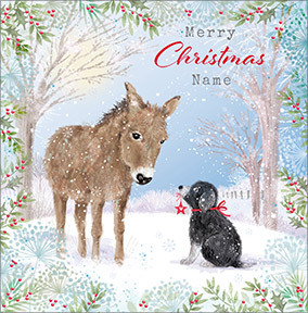 Merry Christmas Traditional Card