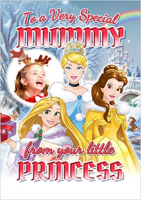 Disney Princesses Christmas Card