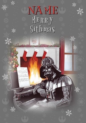 Darth Vader Sithmas Card