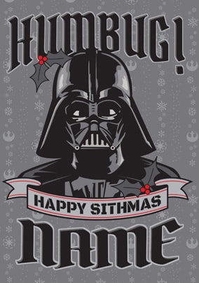 Darth Vader Christmas Humbug