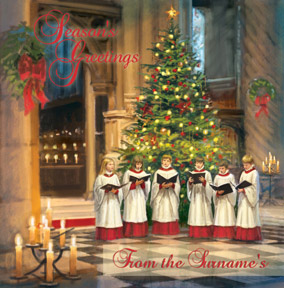 Church Choir Christmas Card - Season's Greetings