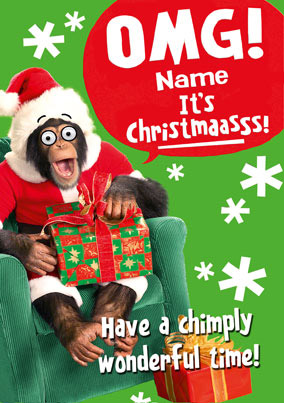Beast Wishes - Christmas OMG Chimp