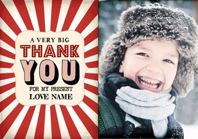 Big Top - Christmas Thank You
