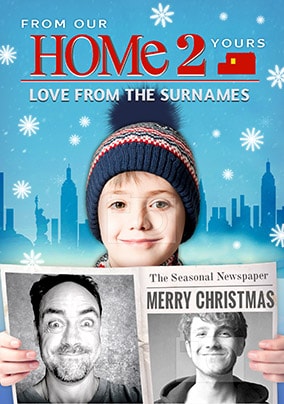 Home 2 Photo Upload Christmas Card