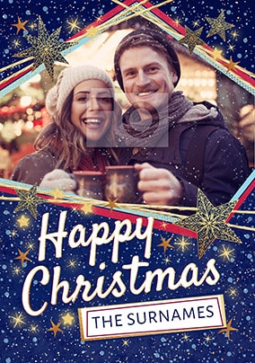 Family Festive Photo Christmas Card