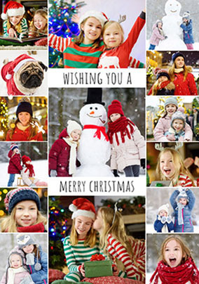 Wishing You a Merry Christmas Photo Card