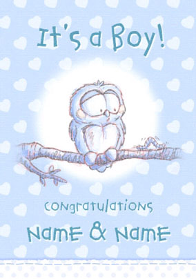 To Woo - Baby Boy Congrats