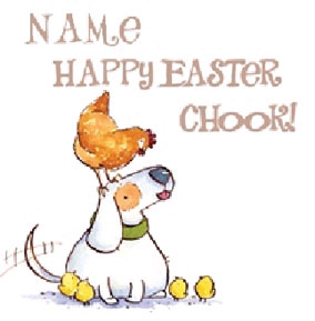 Fat Dog Fred - Easter Chook