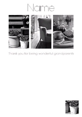 Black & White - Grandparents