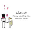 Doodlebug - Happy Wedding Day
