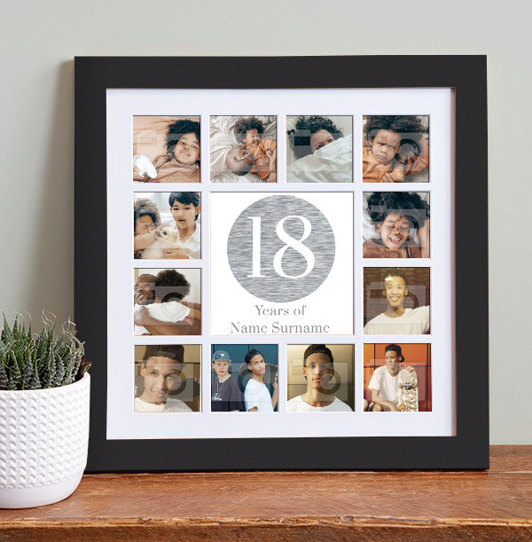 18th Birthday Collage Frame