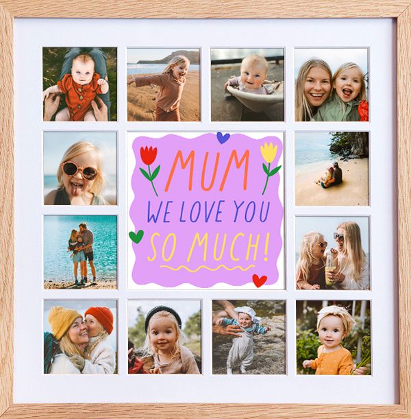 Photo of Mum Photo Collage Frame