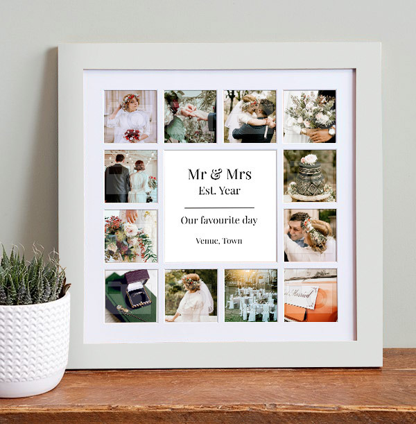 Wedding Photo Collage Frame