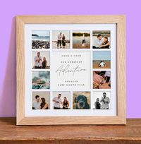 Tap to view Engagement Photo Collage Frame
