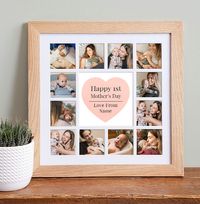 1st Mothers Day Photo Collage Frame