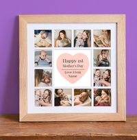 Tap to view 1st Mothers Day Photo Collage Frame