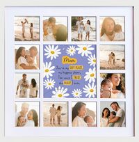 Tap to view Mum Daisy Design Photo Collage Frame