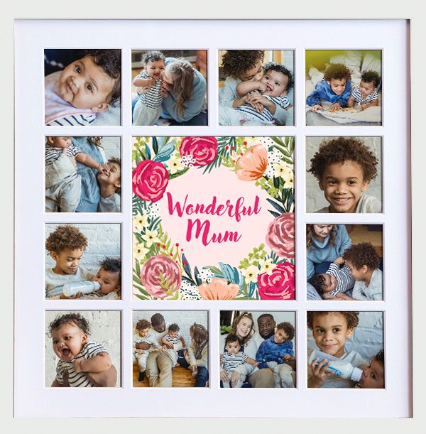 Photo of Wonderful Mum Photo Collage Frame