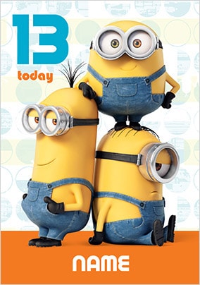 Minions - 13th Birthday Minion Tower