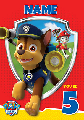 Paw Patrol - 5th Birthday