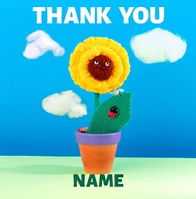 Knit & Purl - Thank You Sunflower
