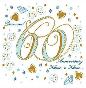 Woodmansterne - 60th Anniversary Card