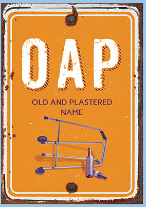 OAP Birthday Card