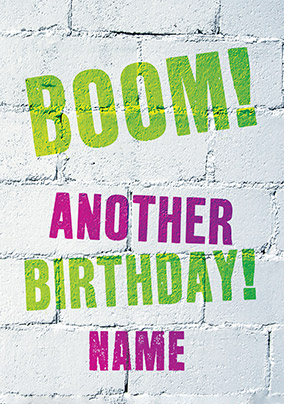 Another Birthday Card