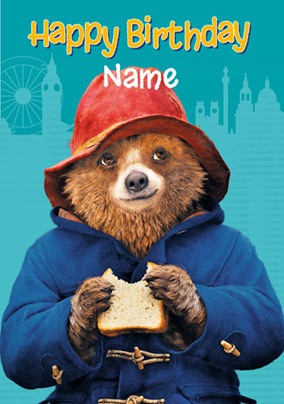 Paddington Bear Birthday Card - Happy Birthday