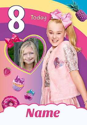JoJo Bows - 8 Today Photo Card