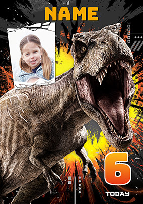 Jurassic World - 6 Today Photo Card