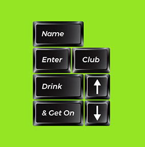 Enter Club Birthday Card