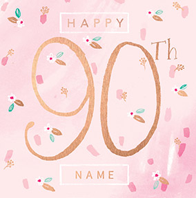 Sassy 90th Birthday Card