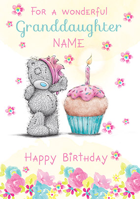 Me To You - Wonderful Granddaughter Birthday  Card