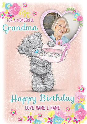 Me To You - Wonderful Grandma Photo Upload Birthday Card