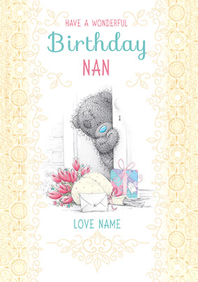 Me To You - Nan Wonderful Birthday Card