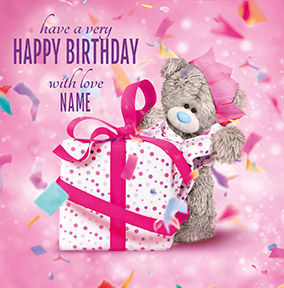Me To You - A Very Happy Birthday Personalised Card